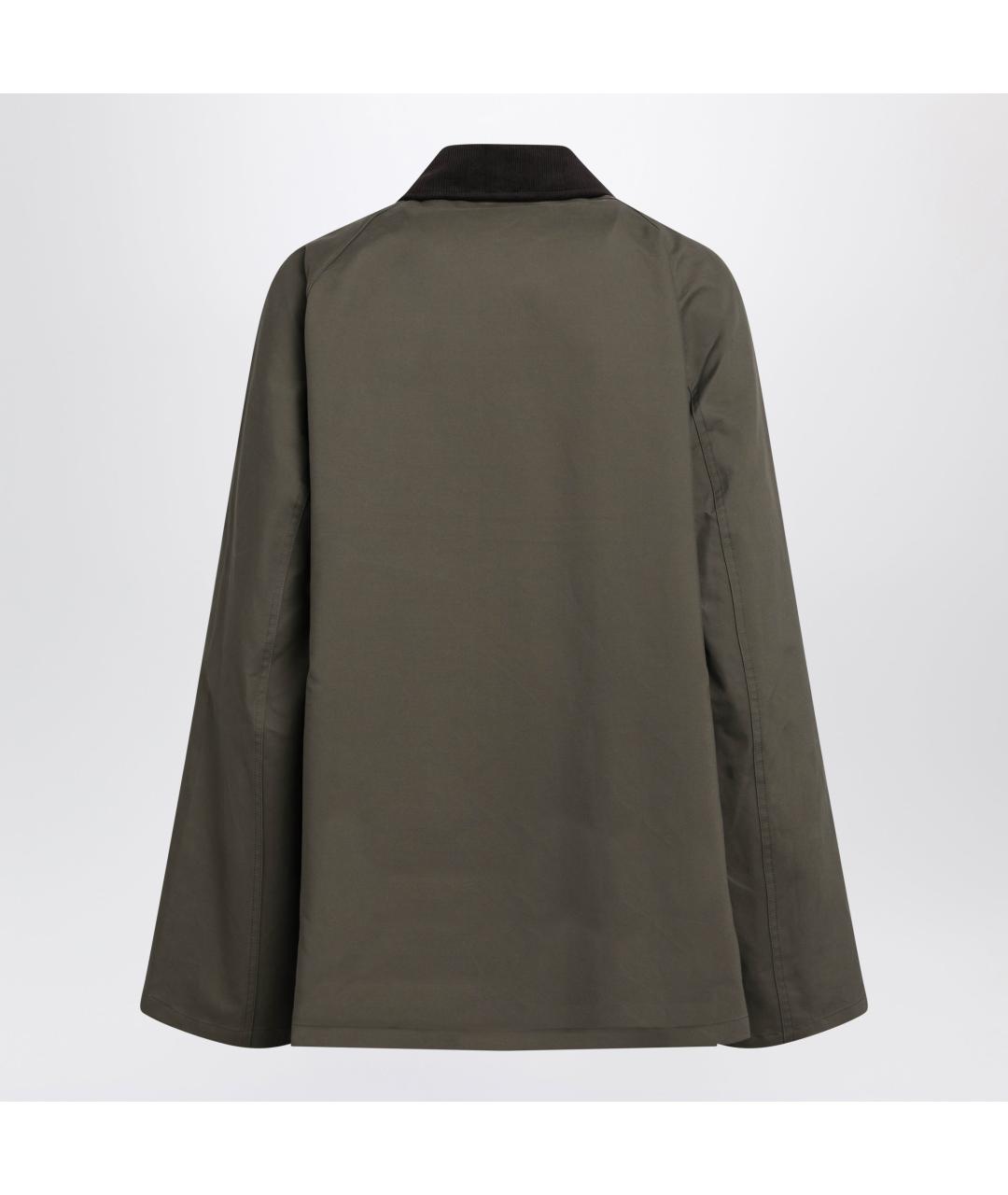 TOTEME Хаки хлопковая куртка, фото 3