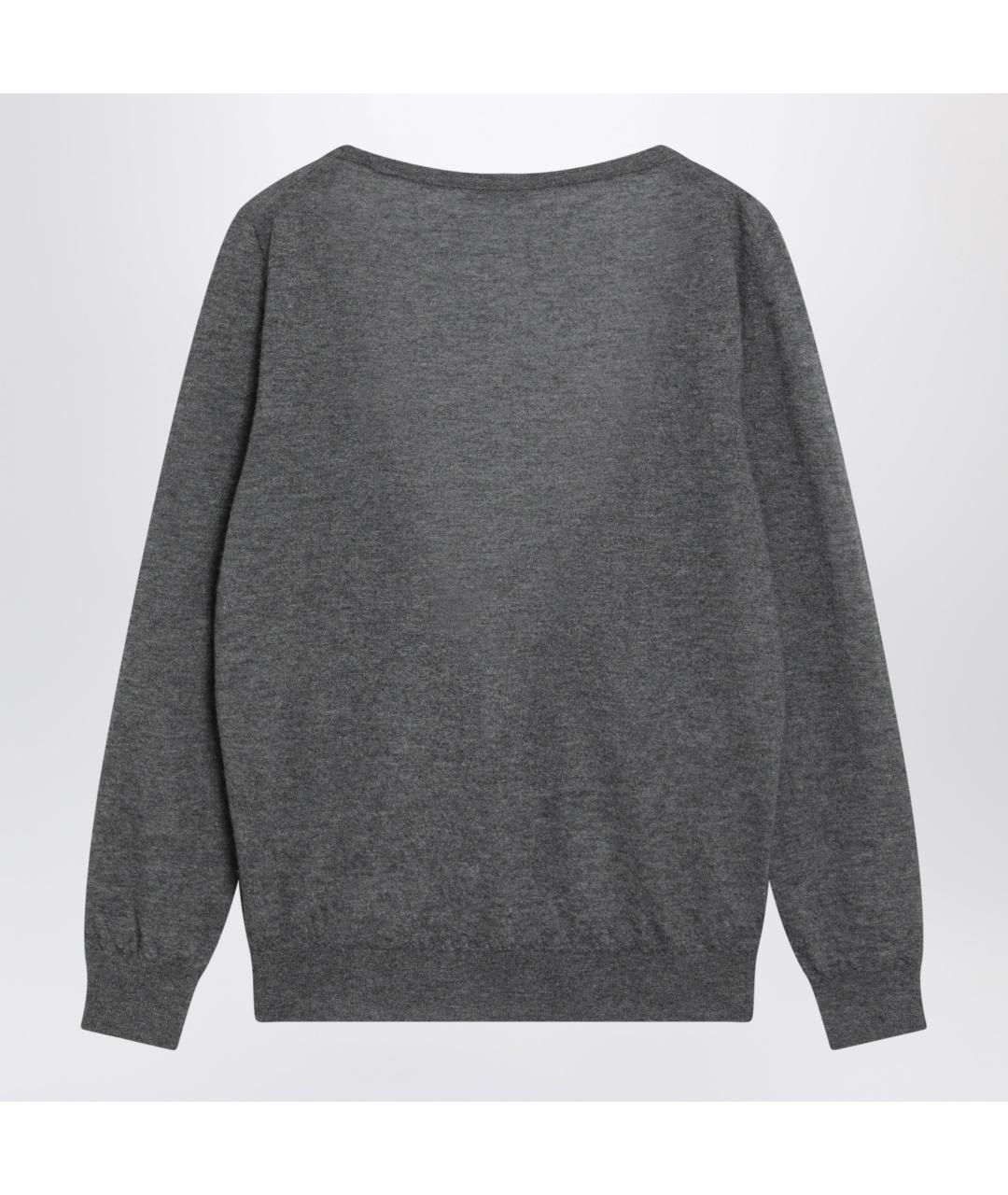 PRADA Серый кашемировый джемпер / свитер, фото 2