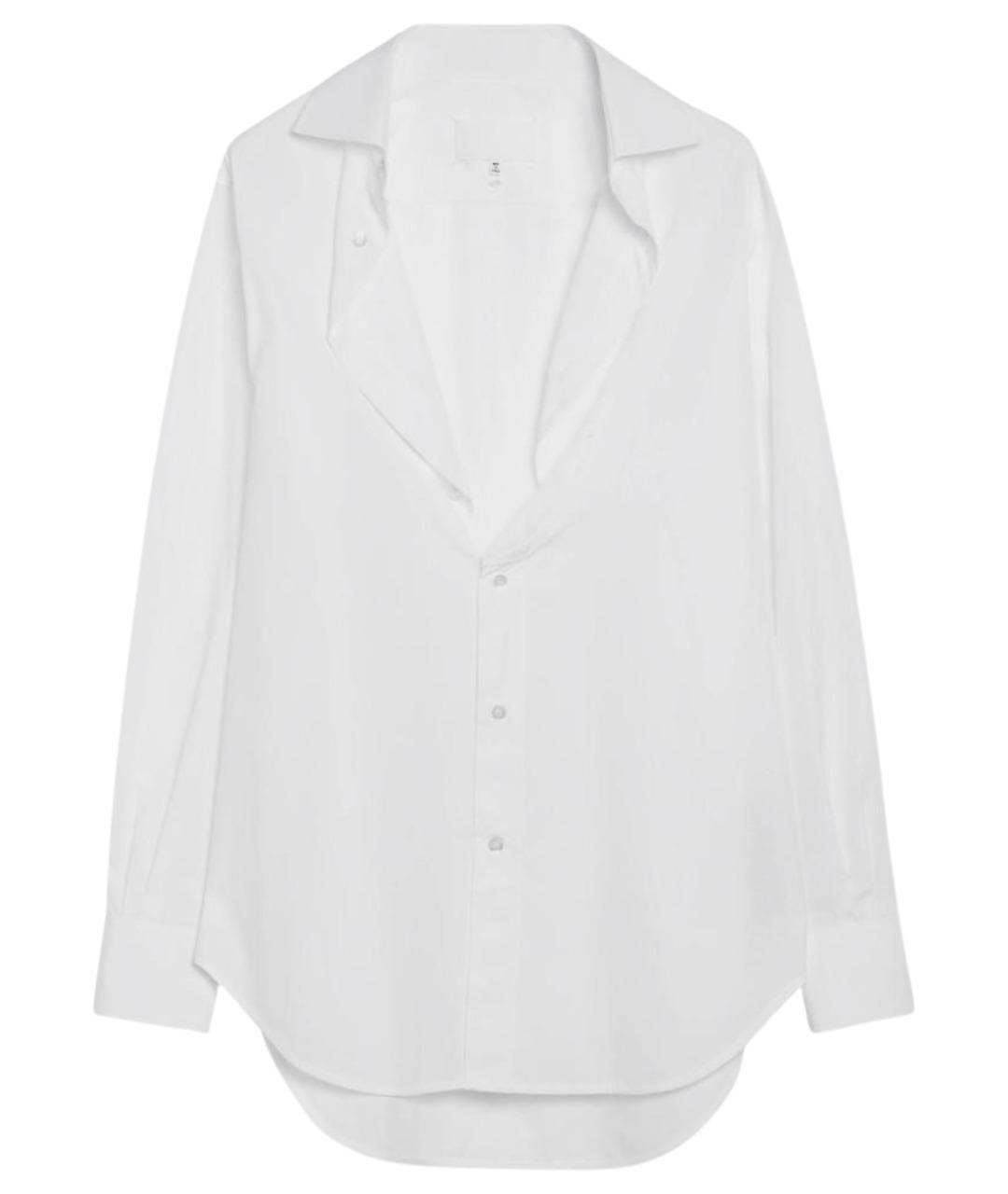 MAISON MARGIELA Белая хлопковая рубашка, фото 1