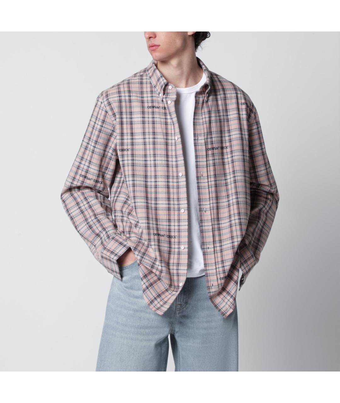 OFF-WHITE Хлопковая кэжуал рубашка, фото 3
