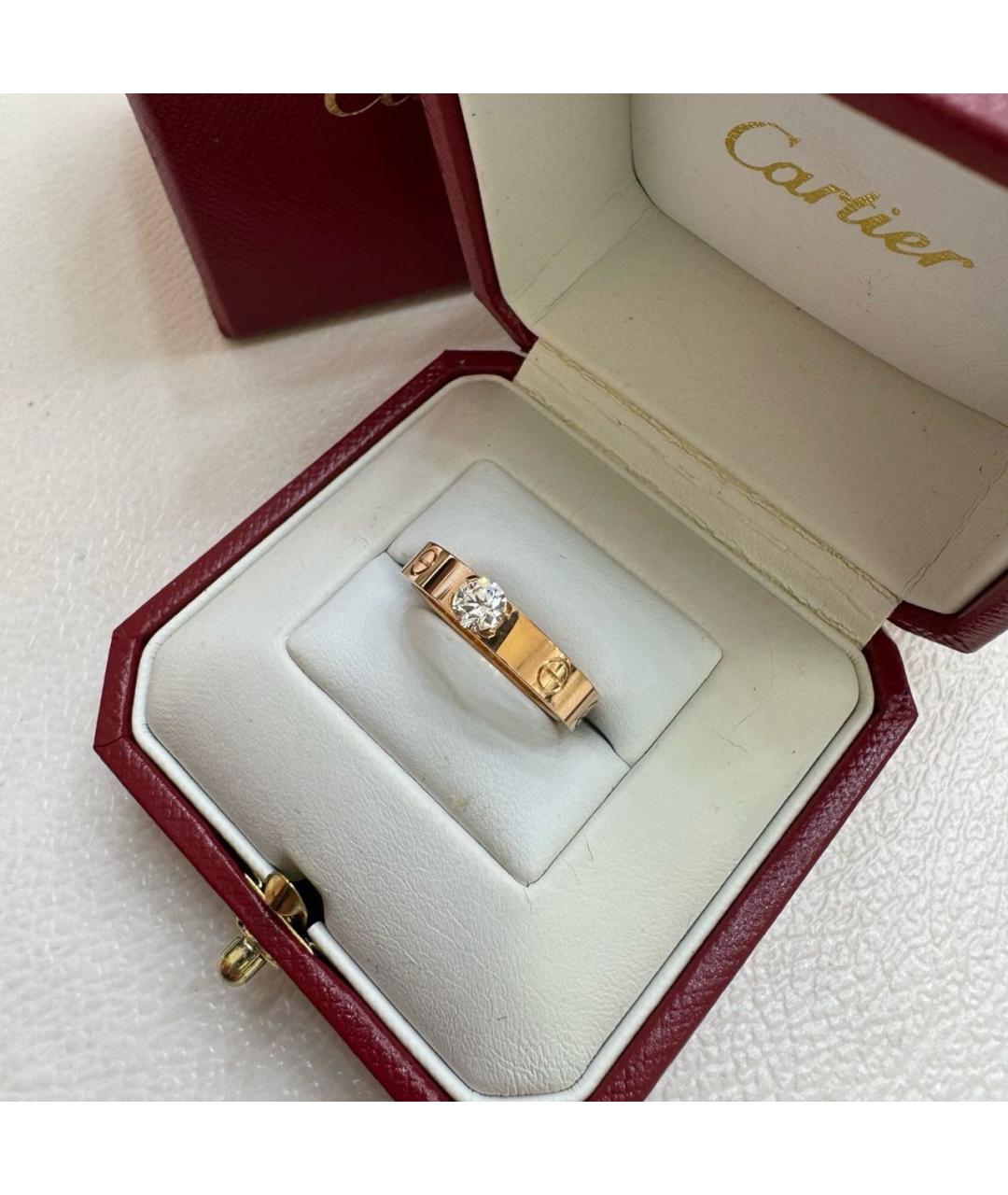 CARTIER Золотое кольцо из розового золота, фото 2