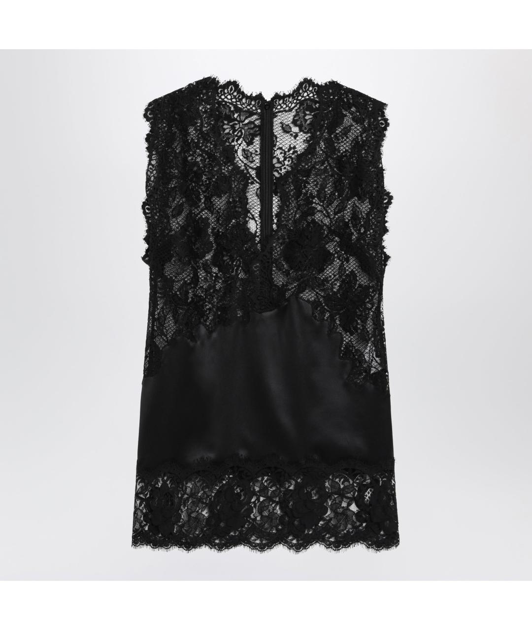 DOLCE&GABBANA Черное повседневное платье, фото 3