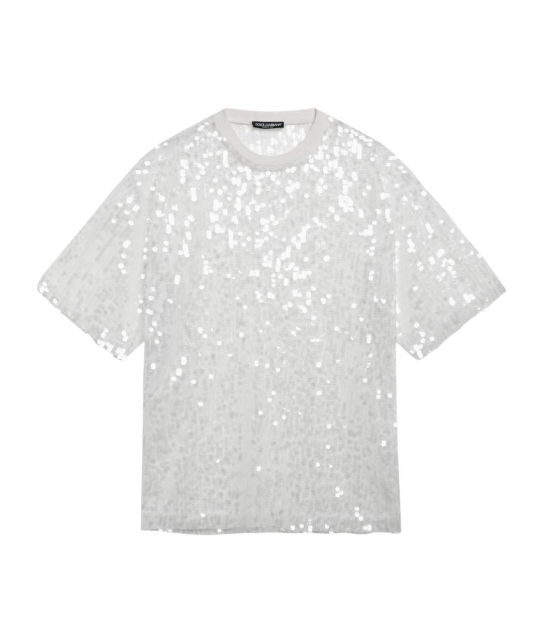 DOLCE&GABBANA Белая футболка, фото 1