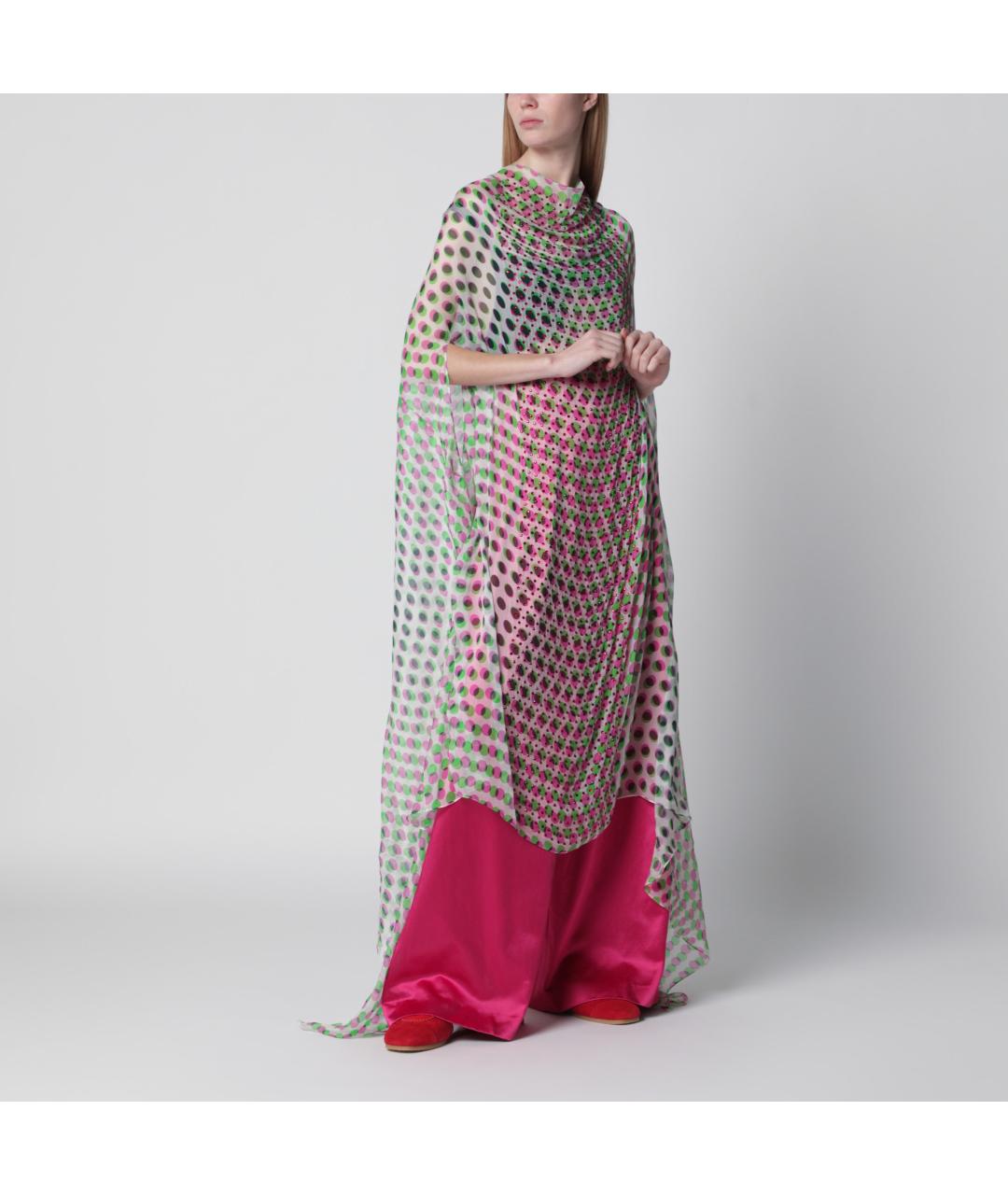 DRIES VAN NOTEN Мульти шелковый платок, фото 3