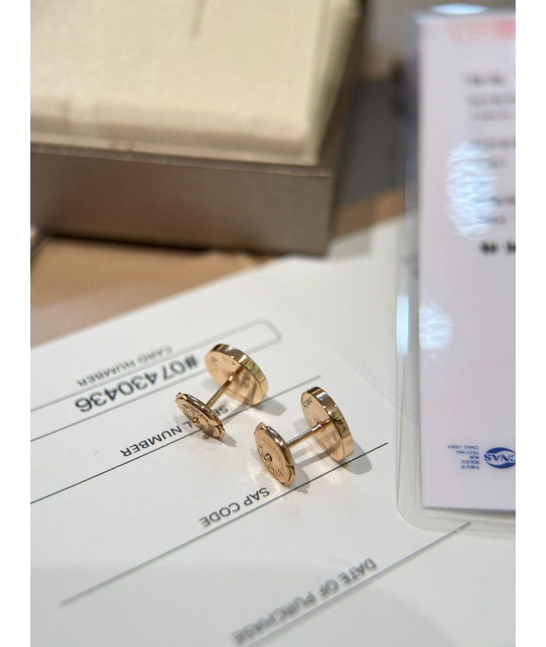 BVLGARI Золотые серьги из розового золота, фото 2