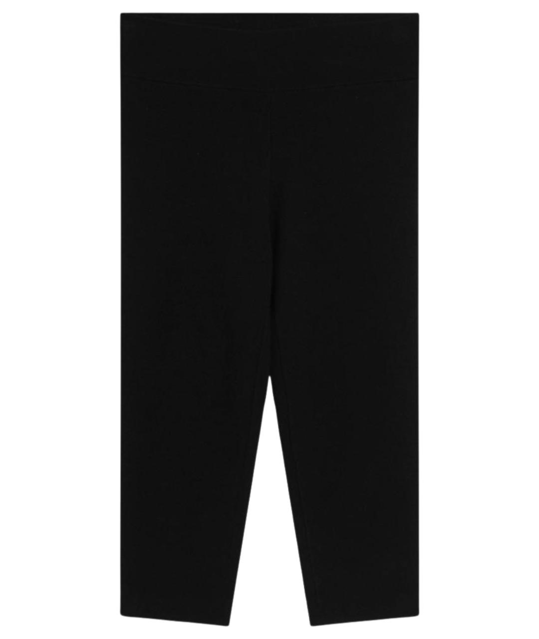 TOTEME Черные вискозные прямые брюки, фото 1