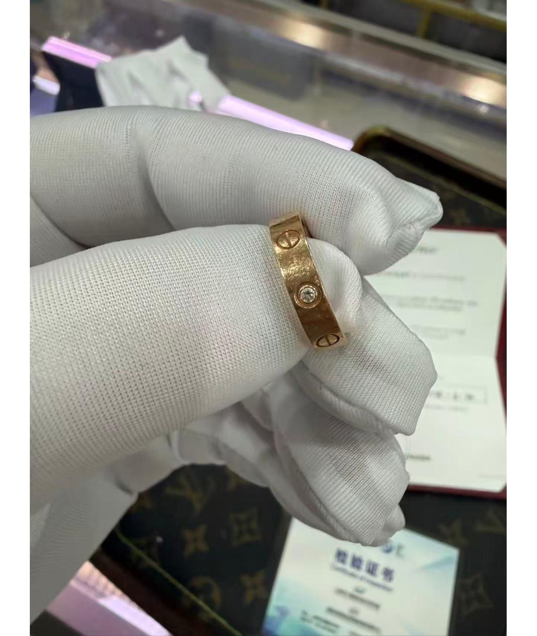 CARTIER Золотое кольцо из розового золота, фото 3