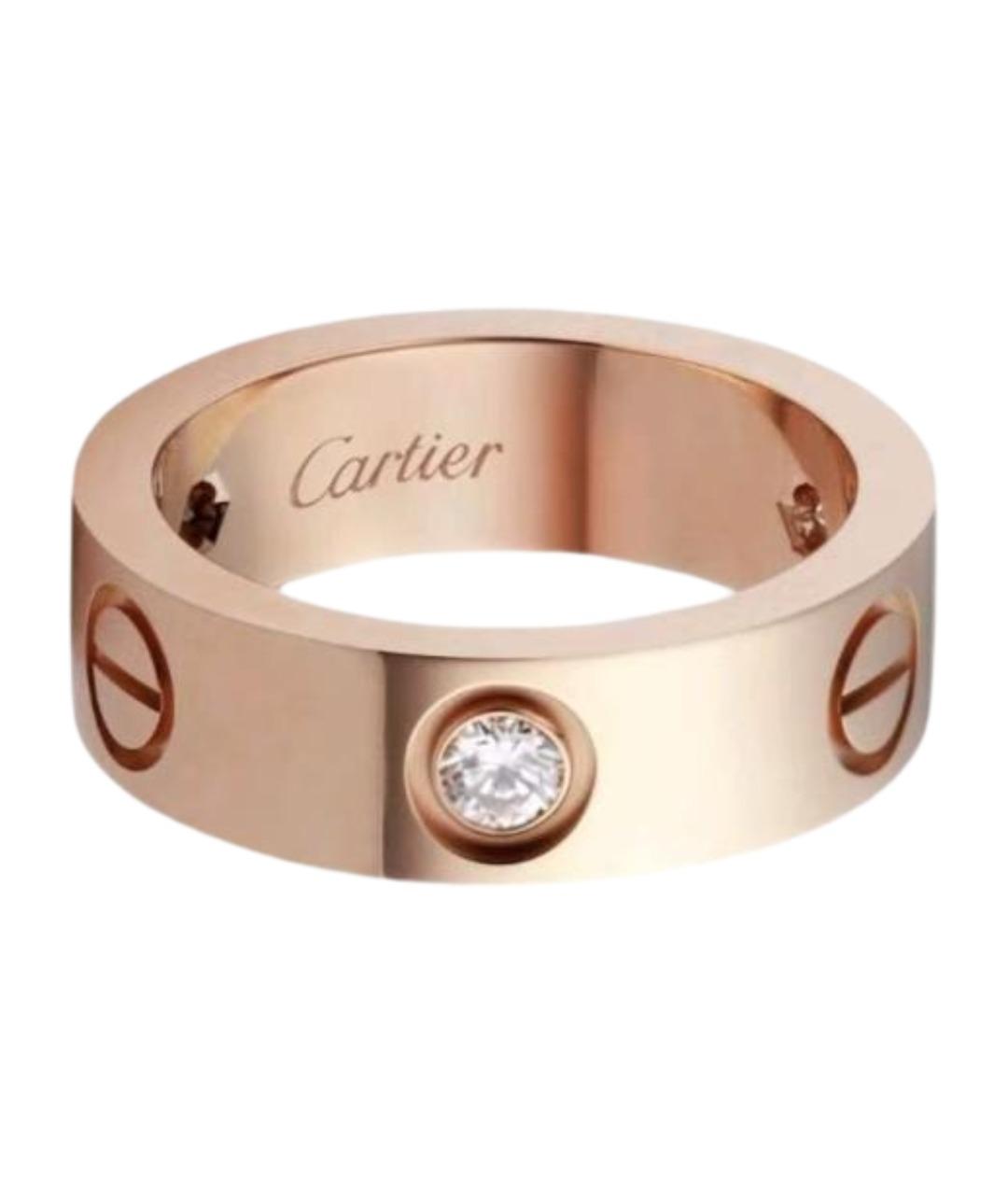 CARTIER Золотое кольцо из розового золота, фото 1