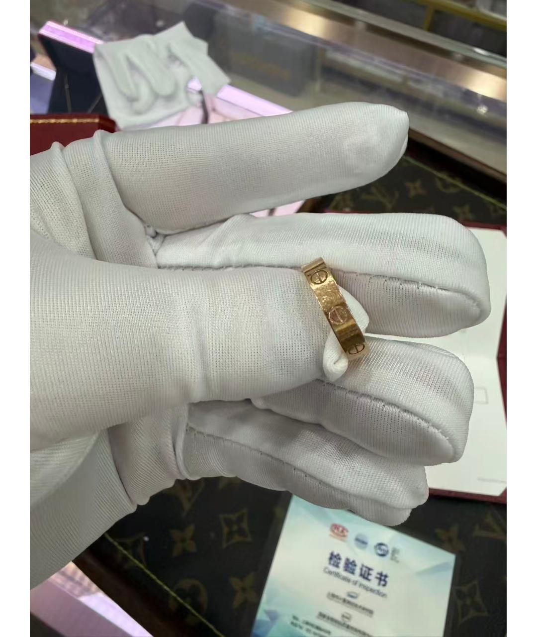 CARTIER Золотое кольцо из розового золота, фото 2