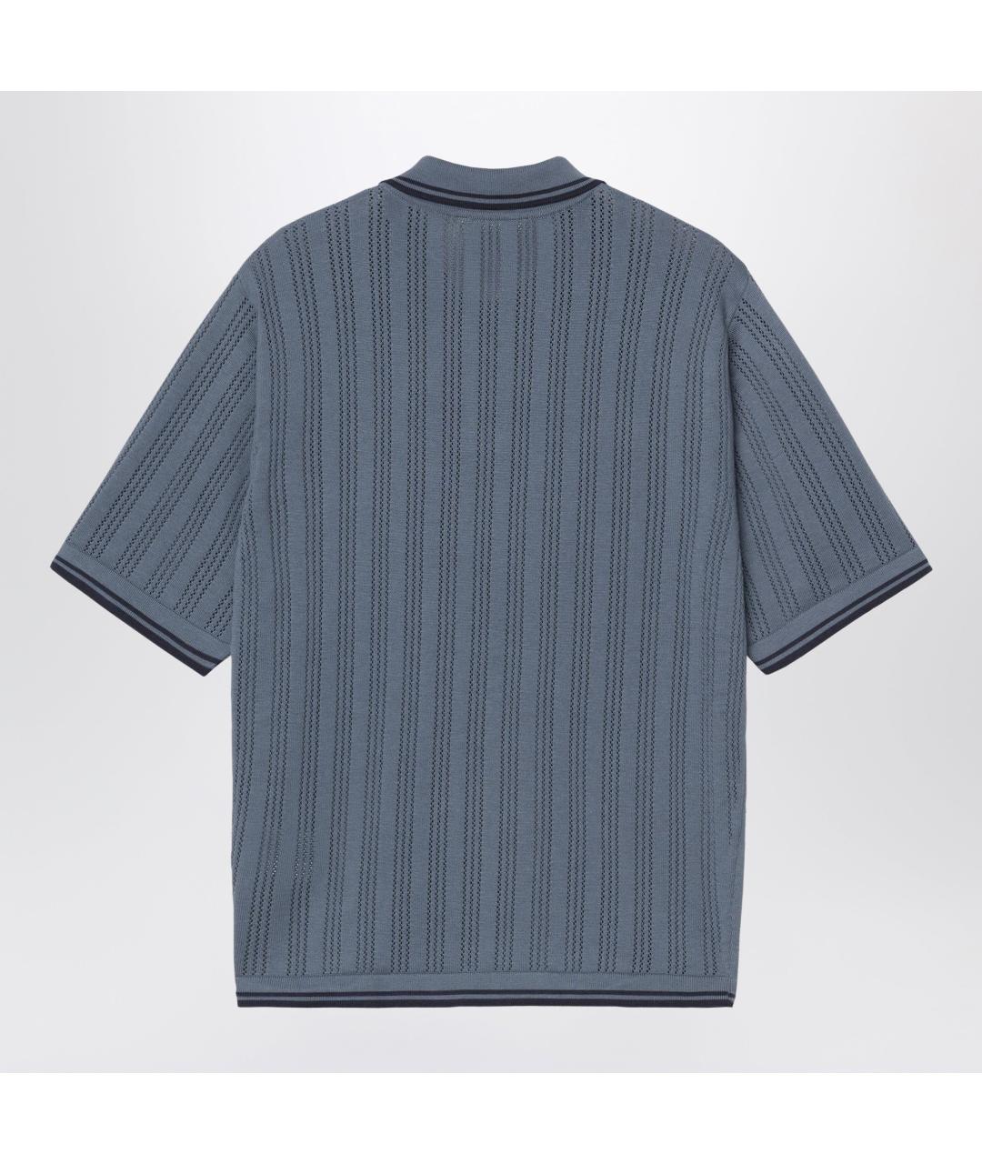 CARHARTT WIP Синяя хлопковая футболка, фото 2