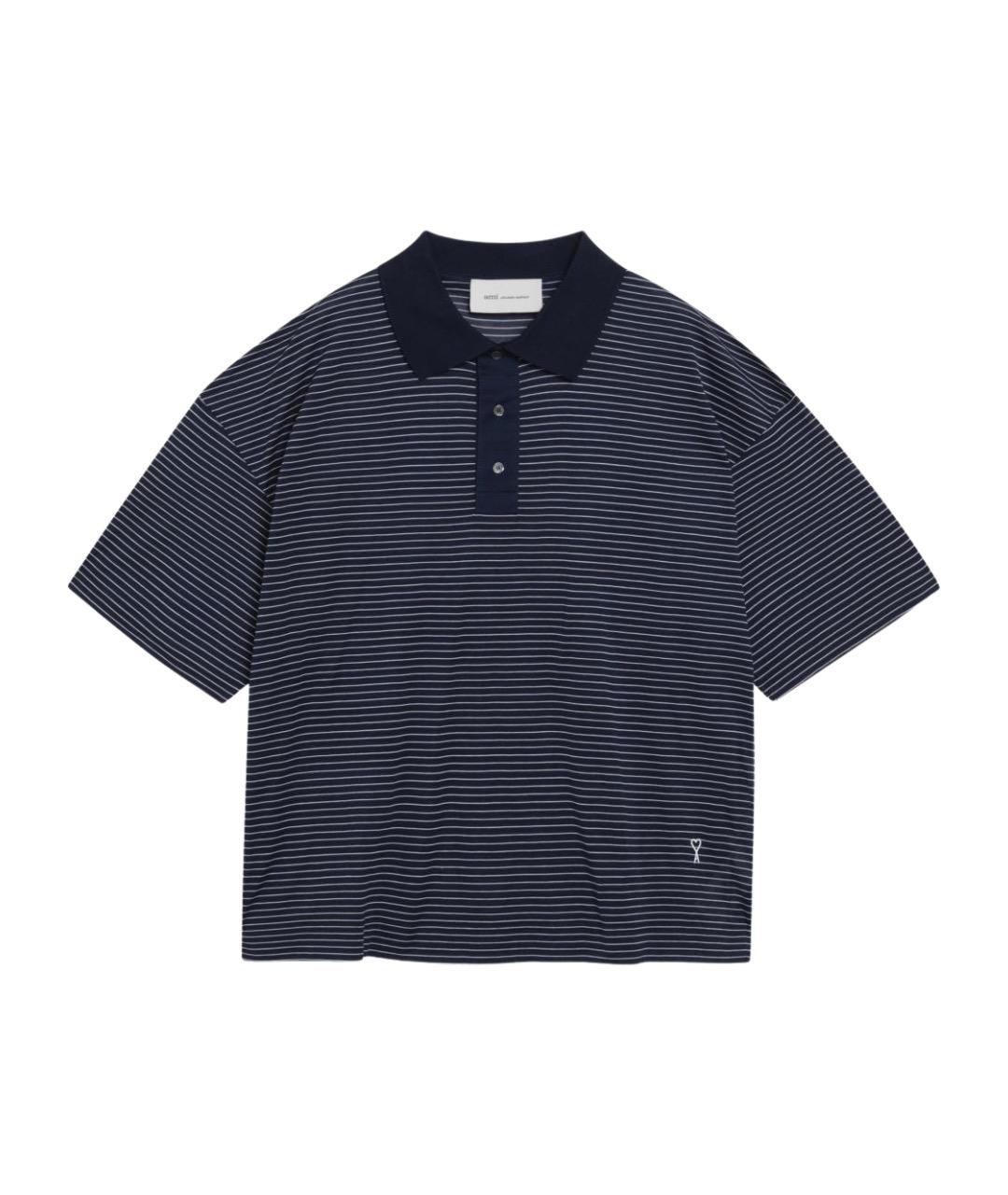 Ami Paris Черная хлопковая футболка, фото 1