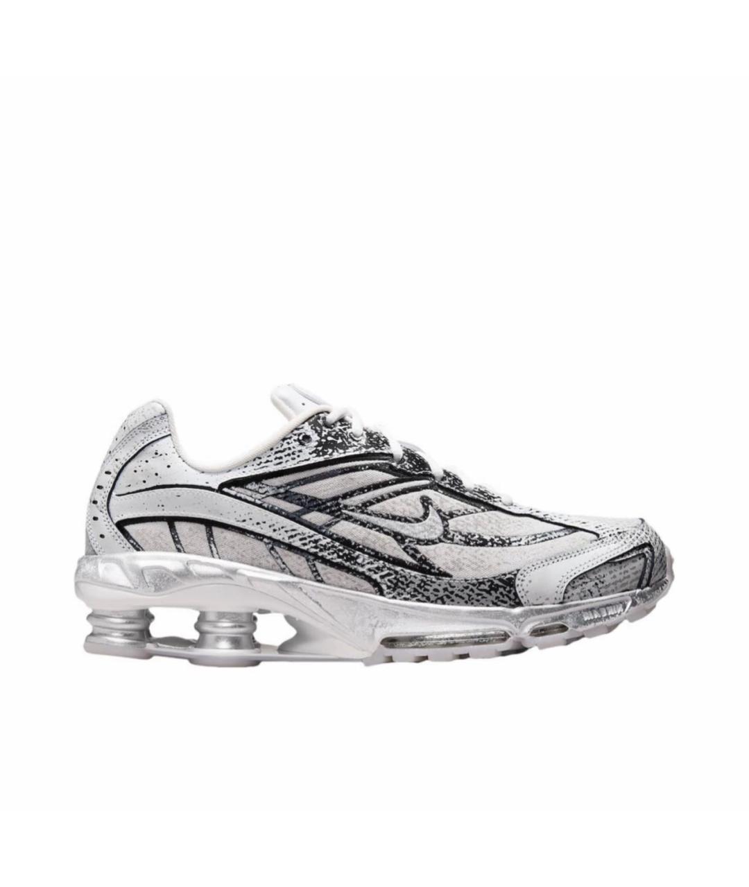 NIKE Серебряные низкие кроссовки / кеды, фото 9