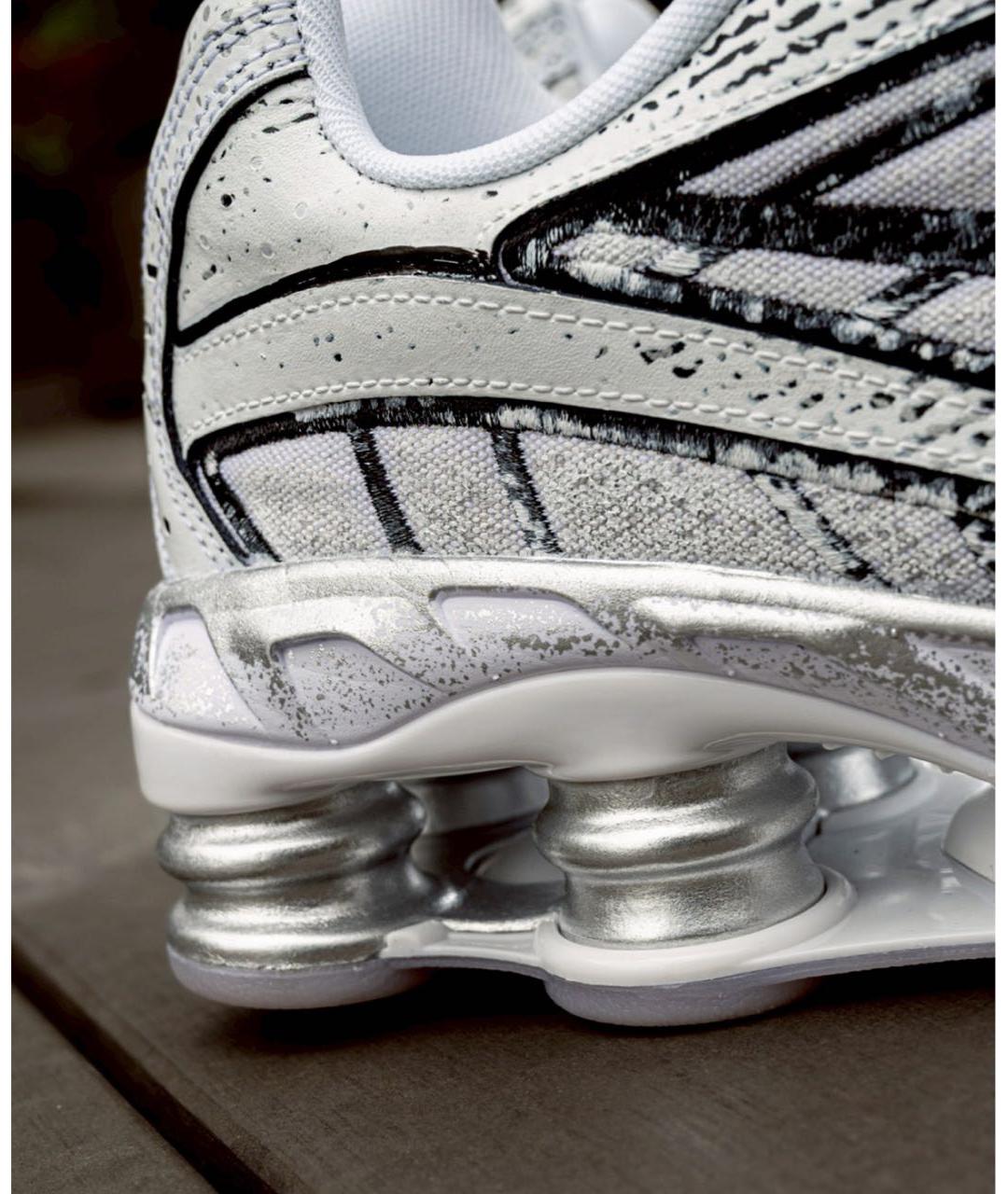 NIKE Серебряные низкие кроссовки / кеды, фото 8