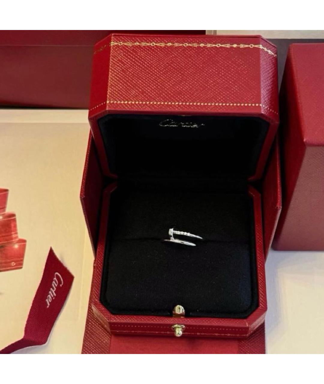 CARTIER Серебряное кольцо из белого золота, фото 4