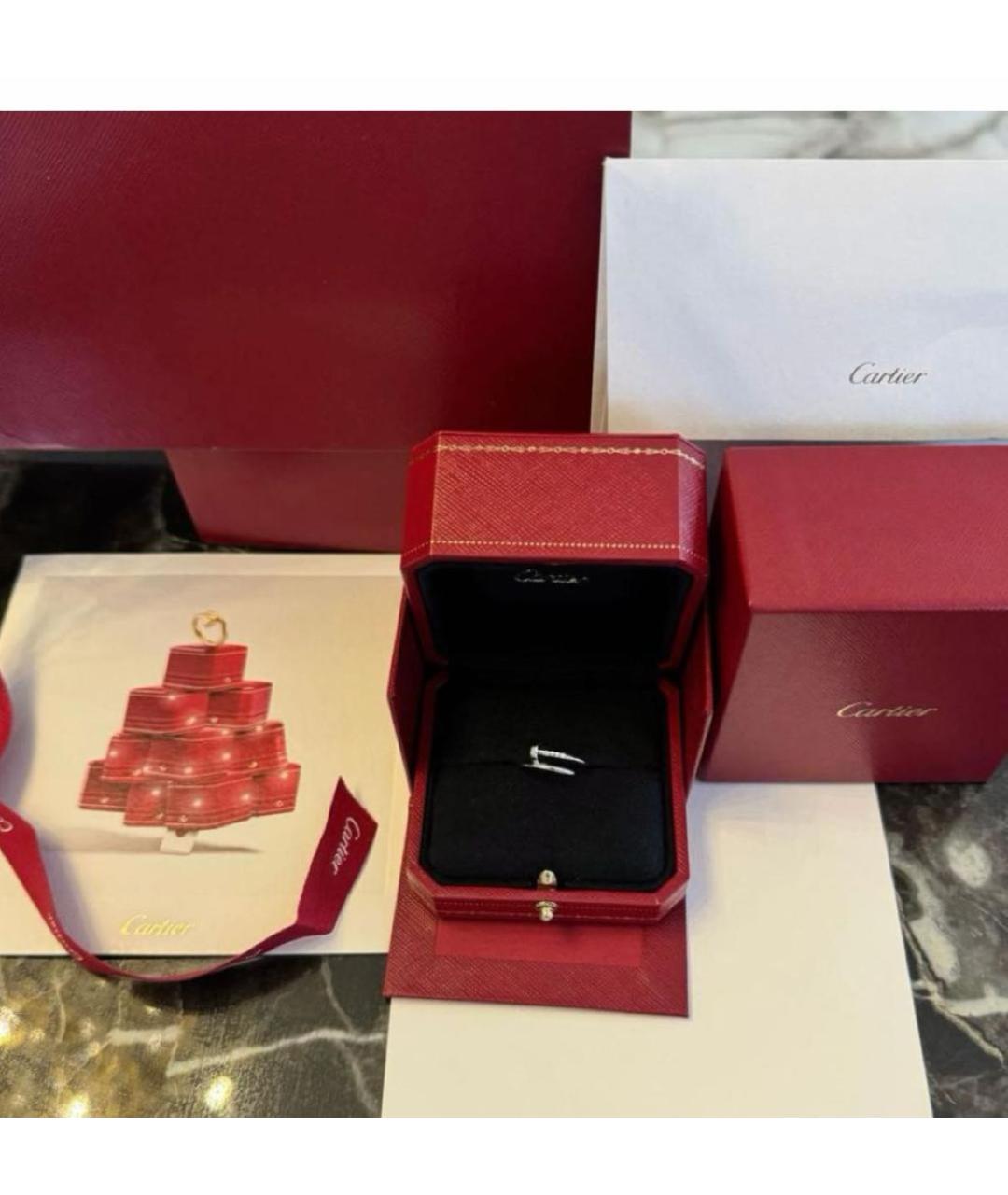 CARTIER Серебряное кольцо из белого золота, фото 3