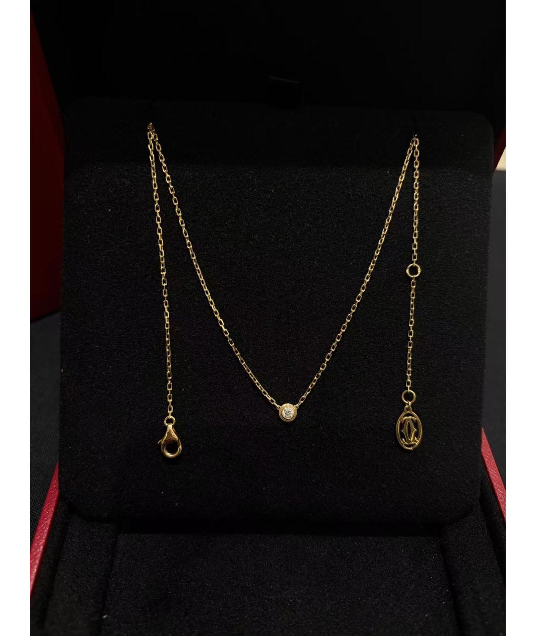 CARTIER Золотое колье из желтого золота, фото 3