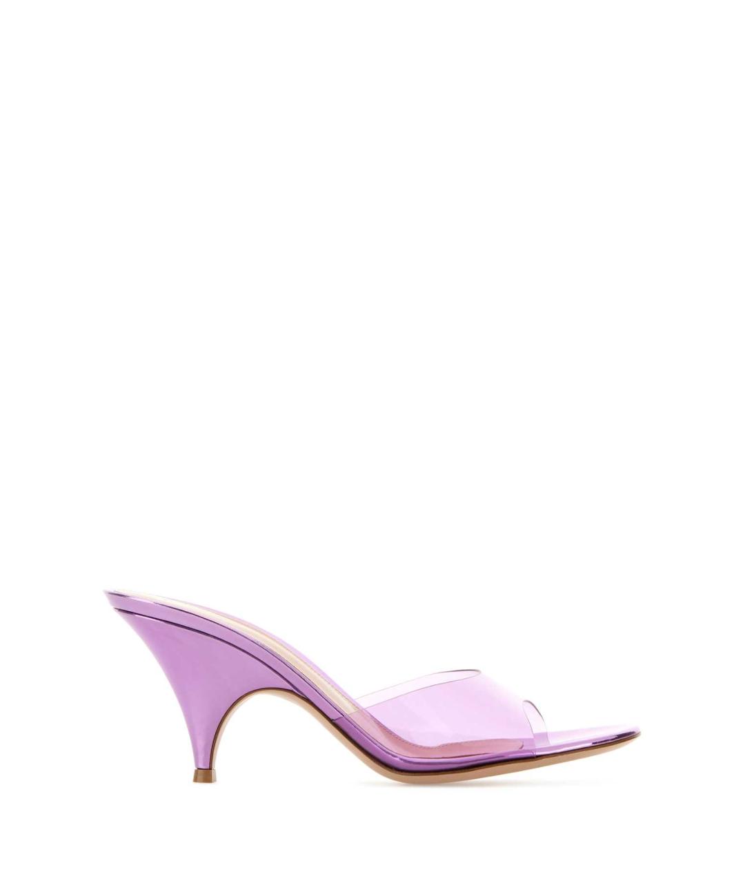 GIANVITO ROSSI Фиолетовые мюли, фото 1