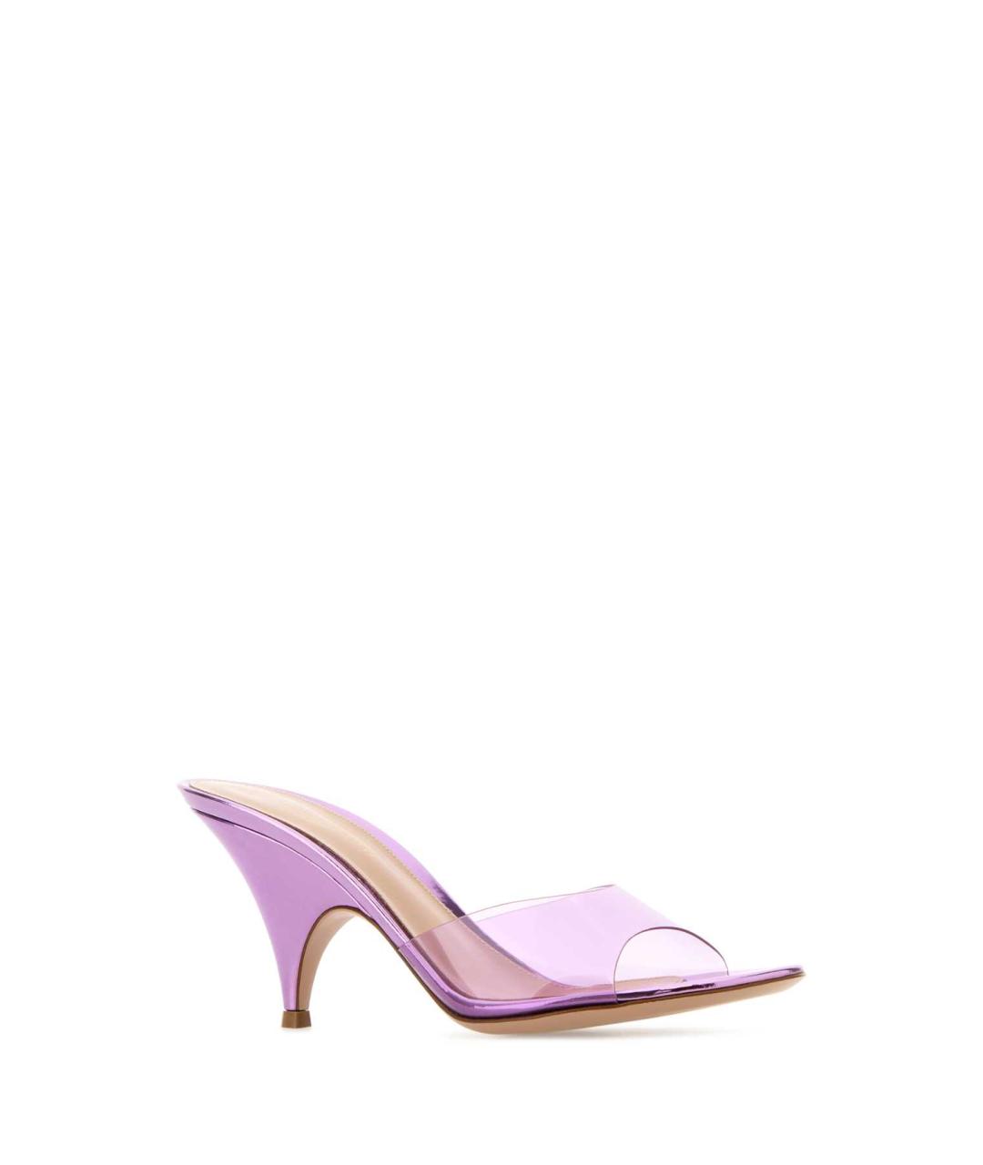 GIANVITO ROSSI Фиолетовые мюли, фото 2