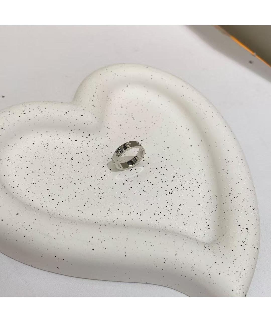 CARTIER Серебряное кольцо из белого золота, фото 4