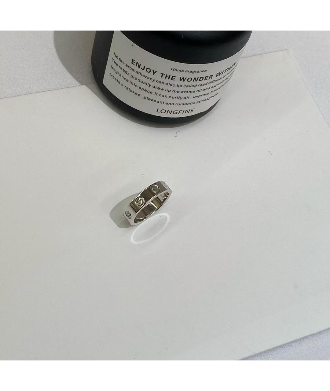 CARTIER Серебряное кольцо из белого золота, фото 2