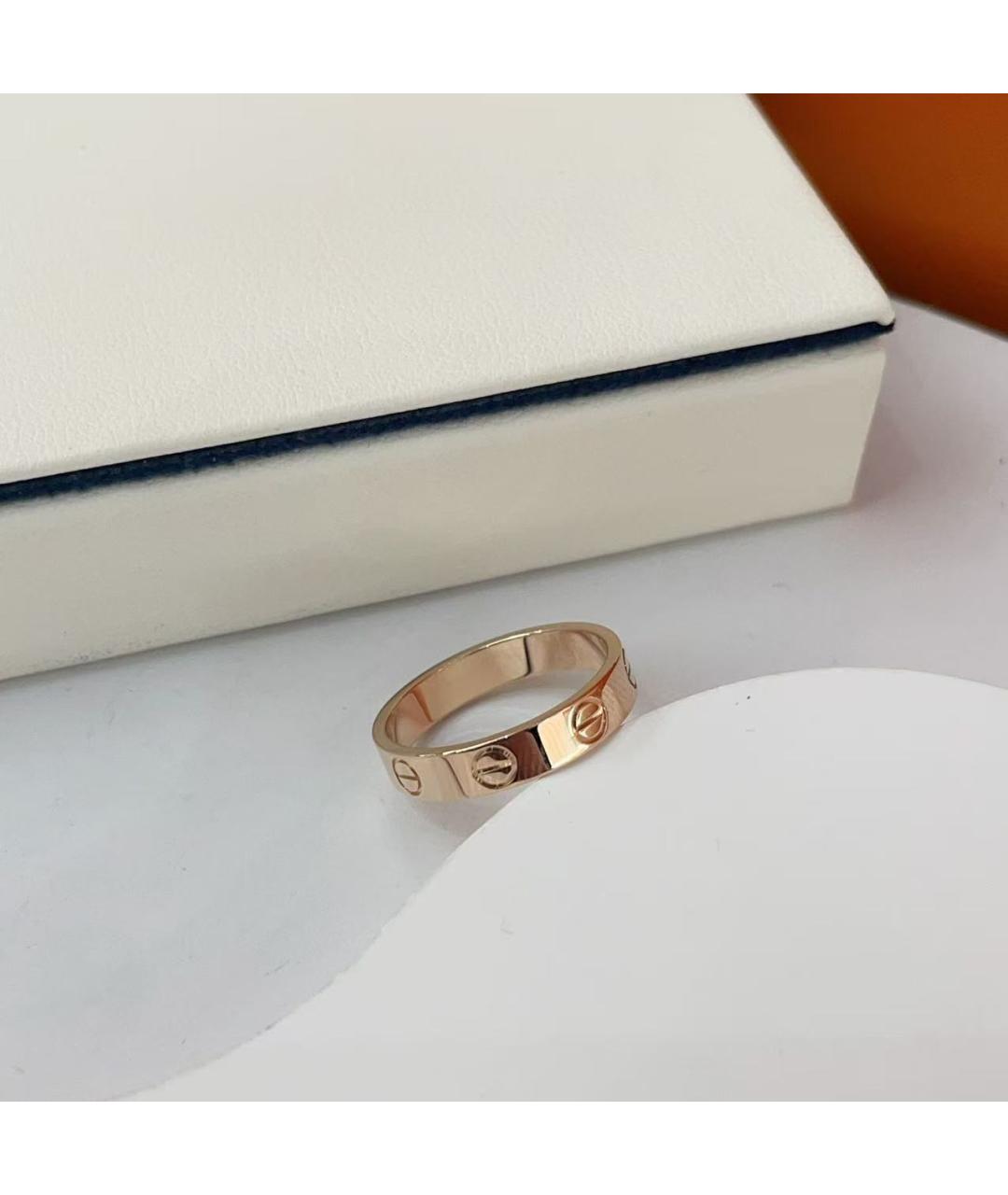 CARTIER Золотое кольцо из розового золота, фото 4