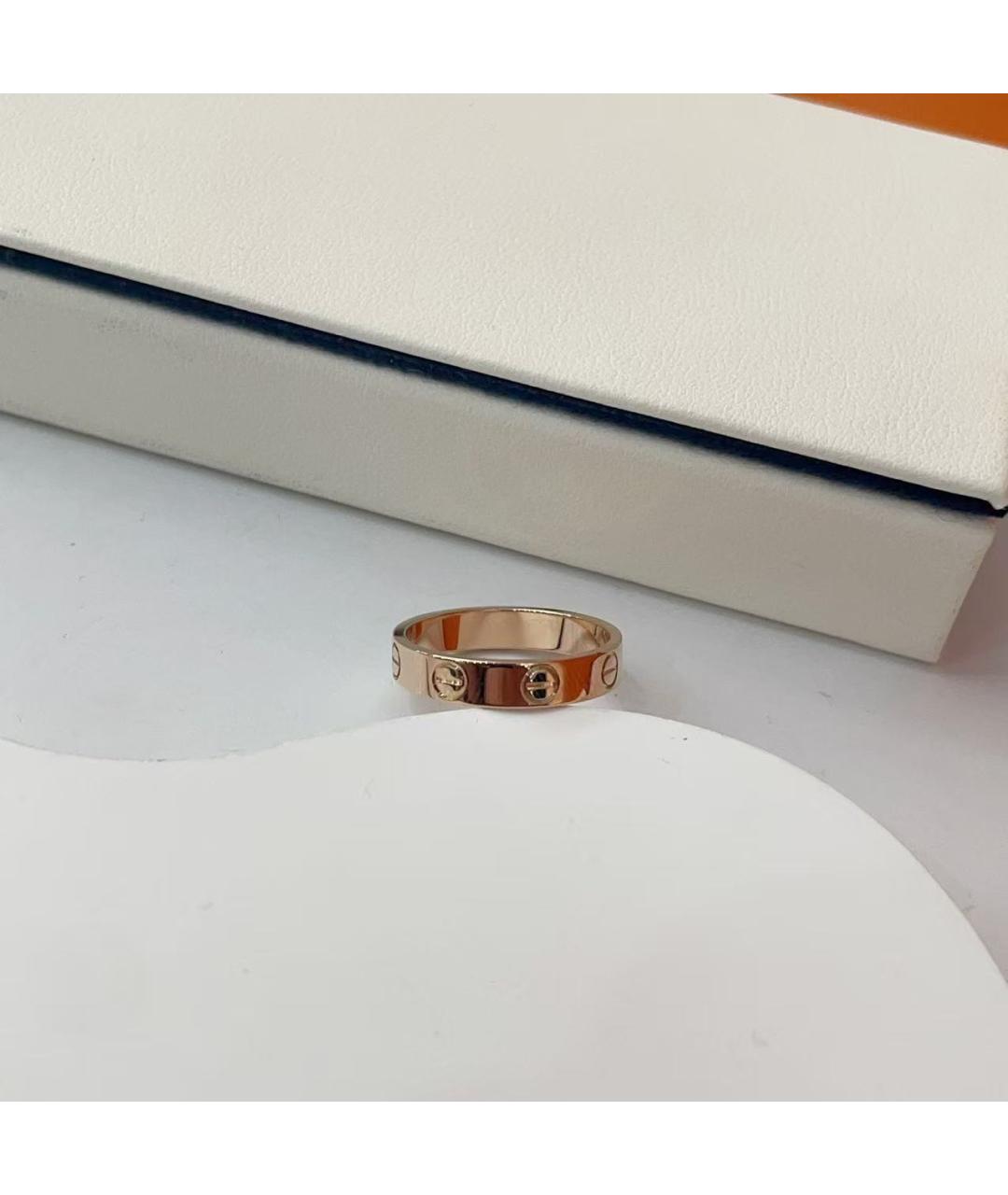 CARTIER Золотое кольцо из розового золота, фото 5