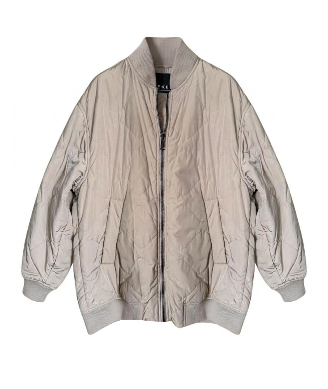 WEEKEND MAX MARA Бежевая полиамидовая куртка, фото 1