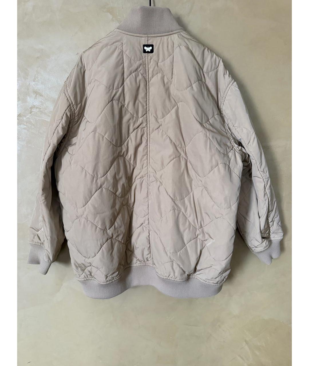 WEEKEND MAX MARA Бежевая полиамидовая куртка, фото 2