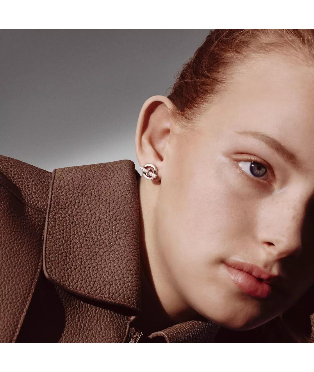 HERMES Серебряные серебряные серьги, фото 3