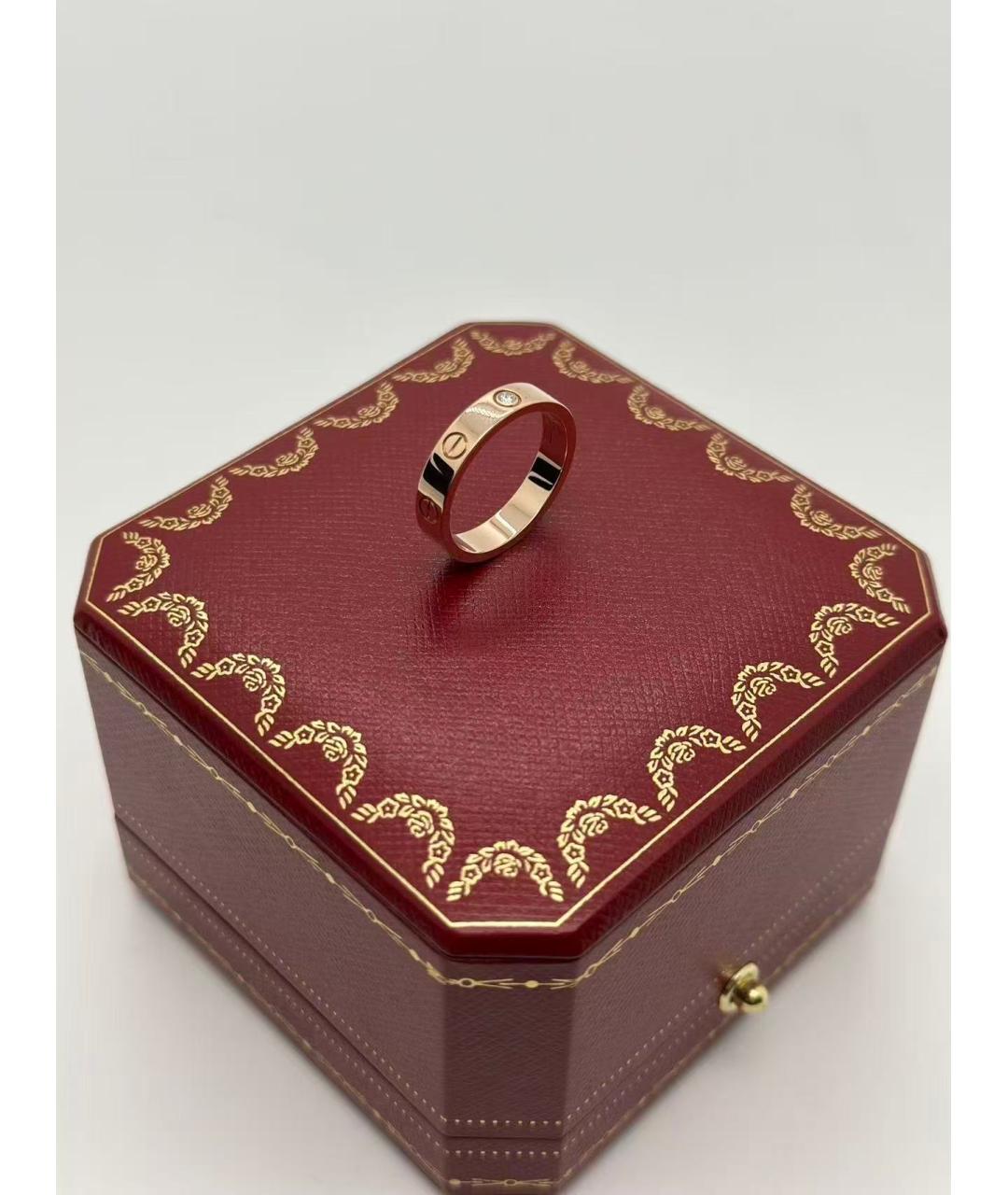 CARTIER Золотое кольцо из розового золота, фото 3