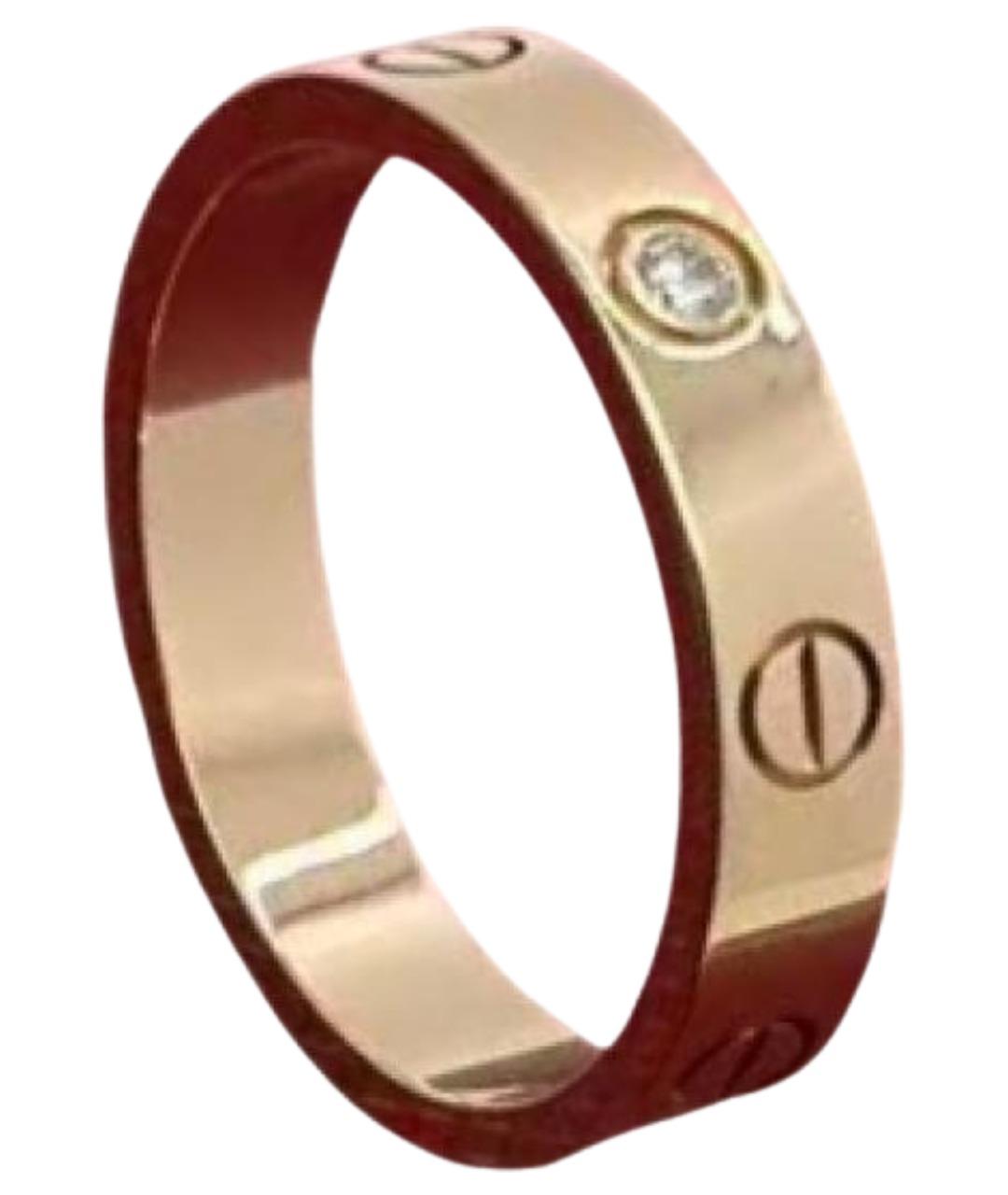 CARTIER Золотое кольцо из розового золота, фото 1