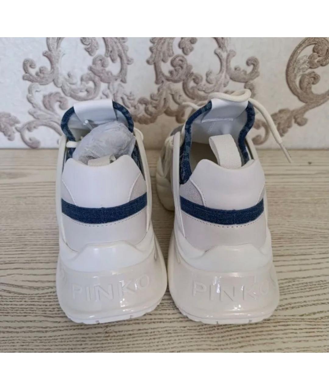 PINKO Мульти текстильные кроссовки, фото 3