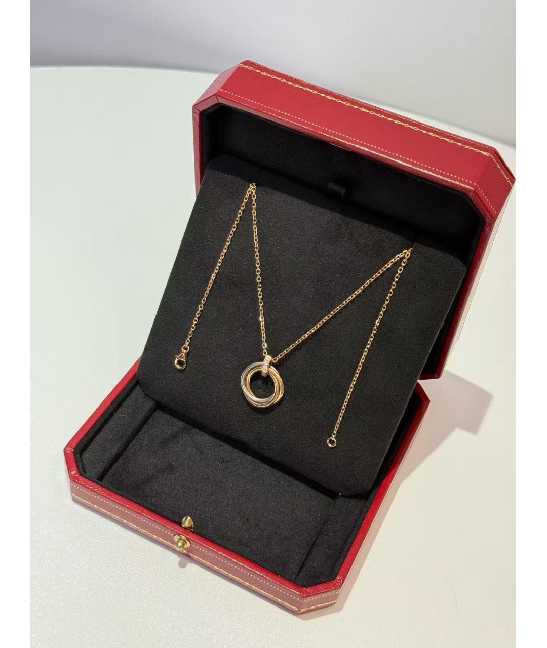 CARTIER Мульти колье из желтого золота, фото 3