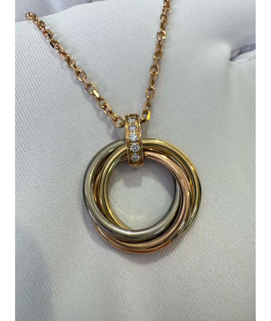 CARTIER Мульти колье из желтого золота, фото 5