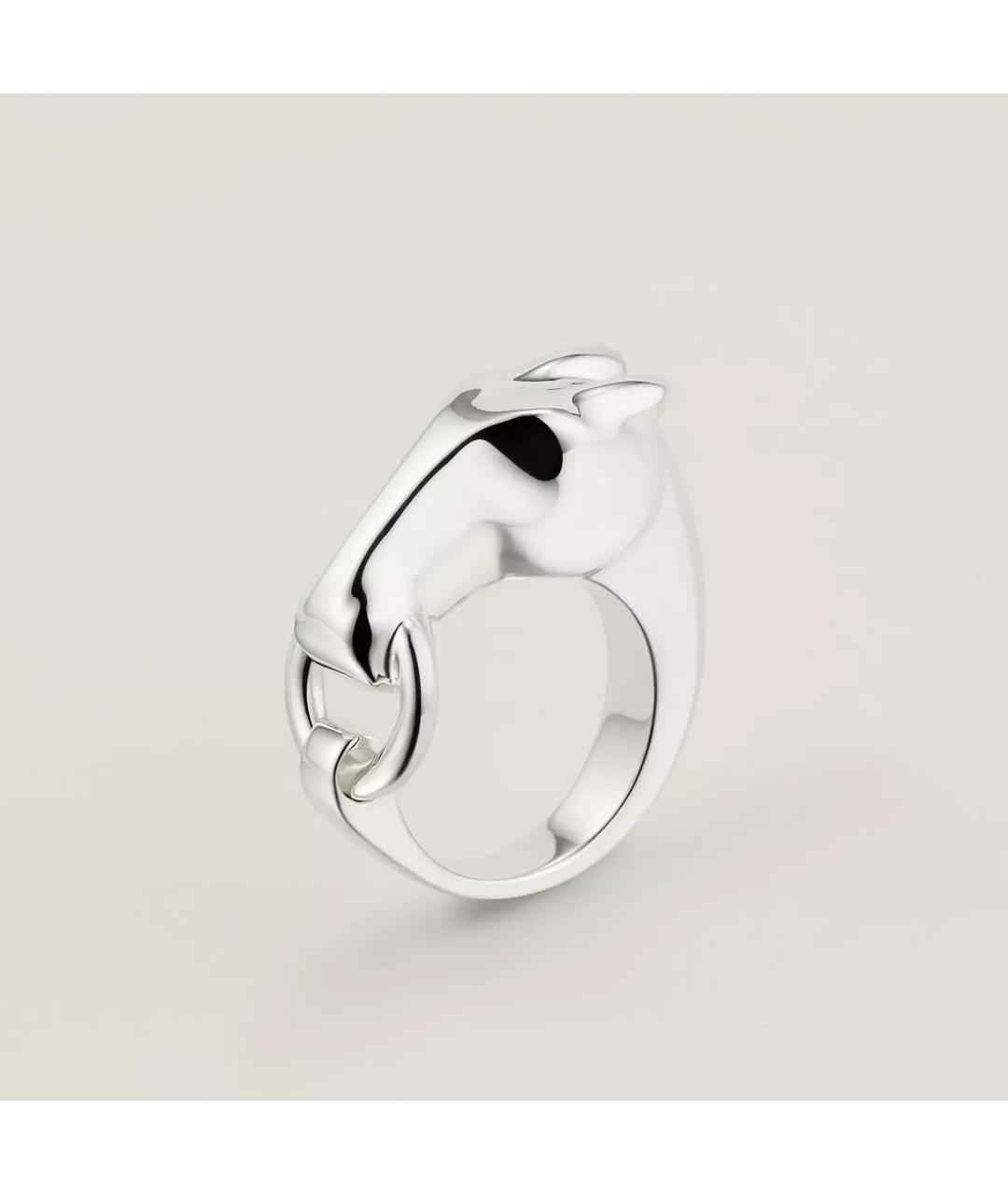 HERMES Серебряное серебряное кольцо, фото 2