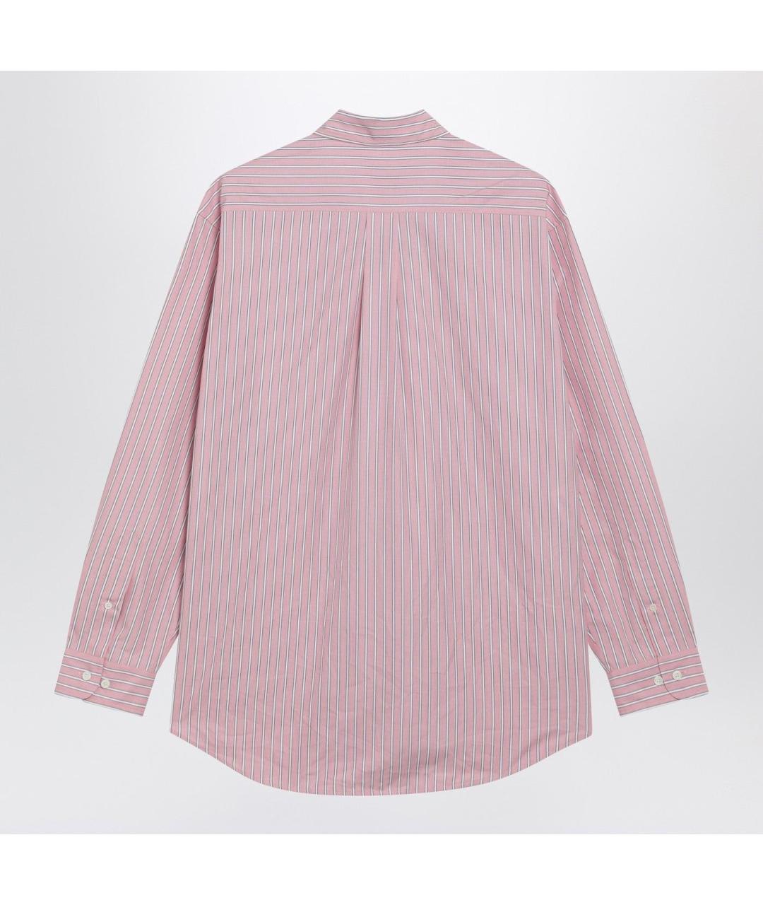 MIU MIU Розовая хлопковая рубашка, фото 2