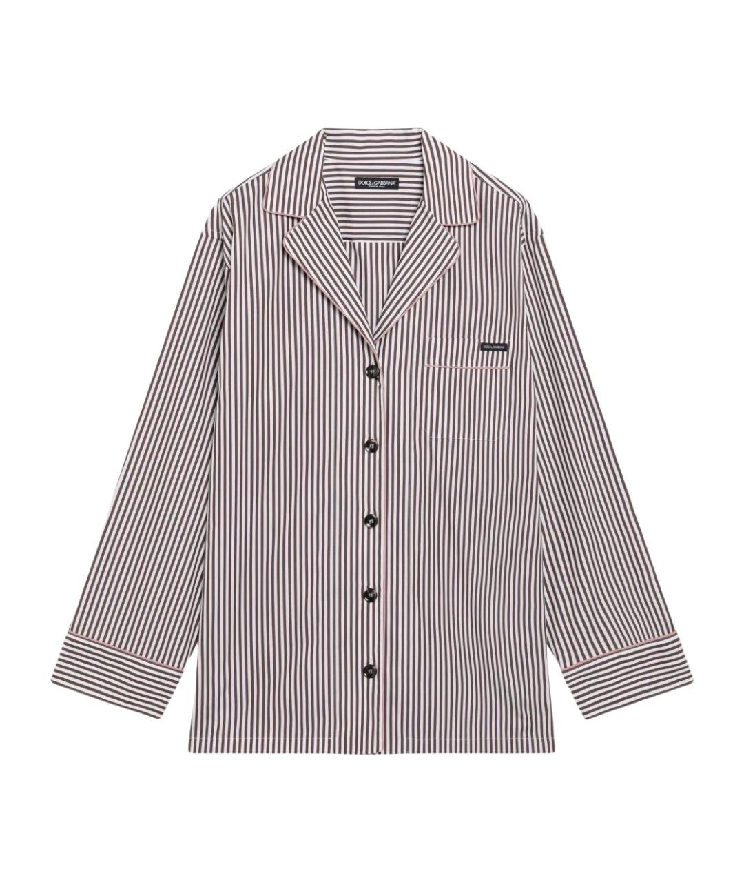 DOLCE&GABBANA Мульти хлопковая рубашка, фото 1