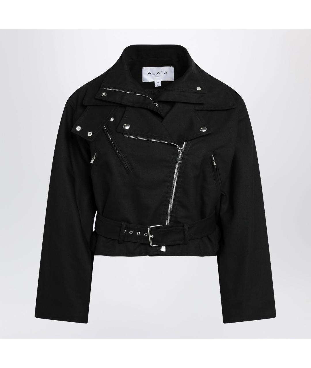 ALAIA Черная хлопковая куртка, фото 3