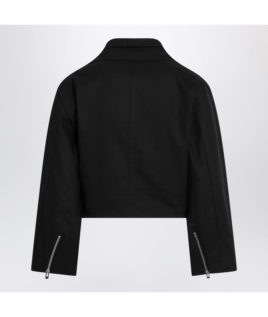 ALAIA Черная хлопковая куртка, фото 2