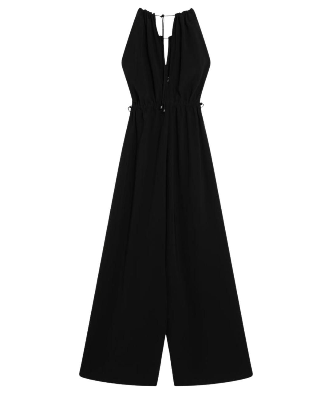 MAX MARA Черное хлопковое повседневное платье, фото 2