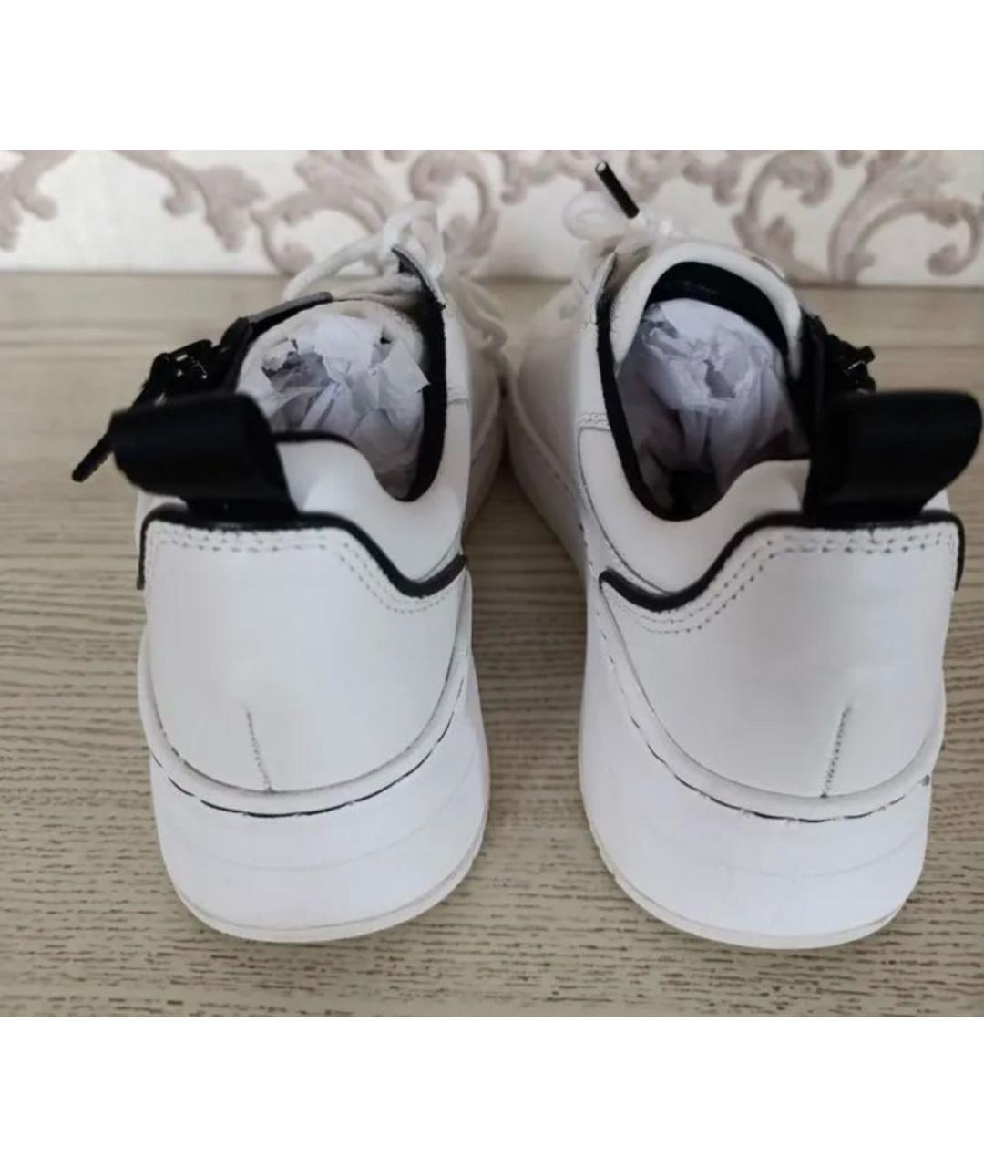 MICHAEL KORS Белые кожаные кеды, фото 4