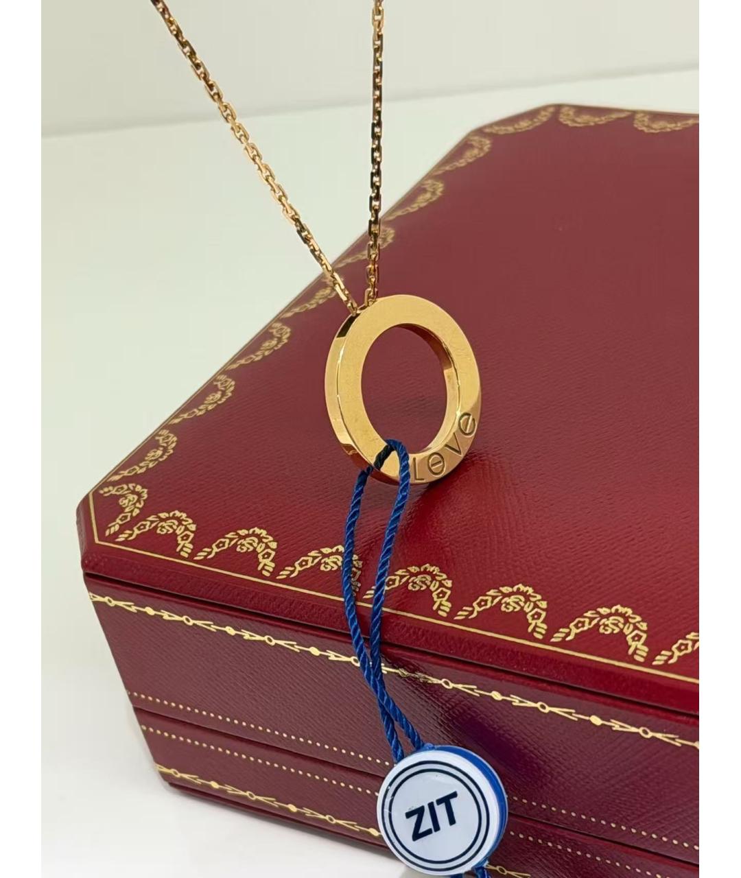 CARTIER Золотое колье из розового золота, фото 4