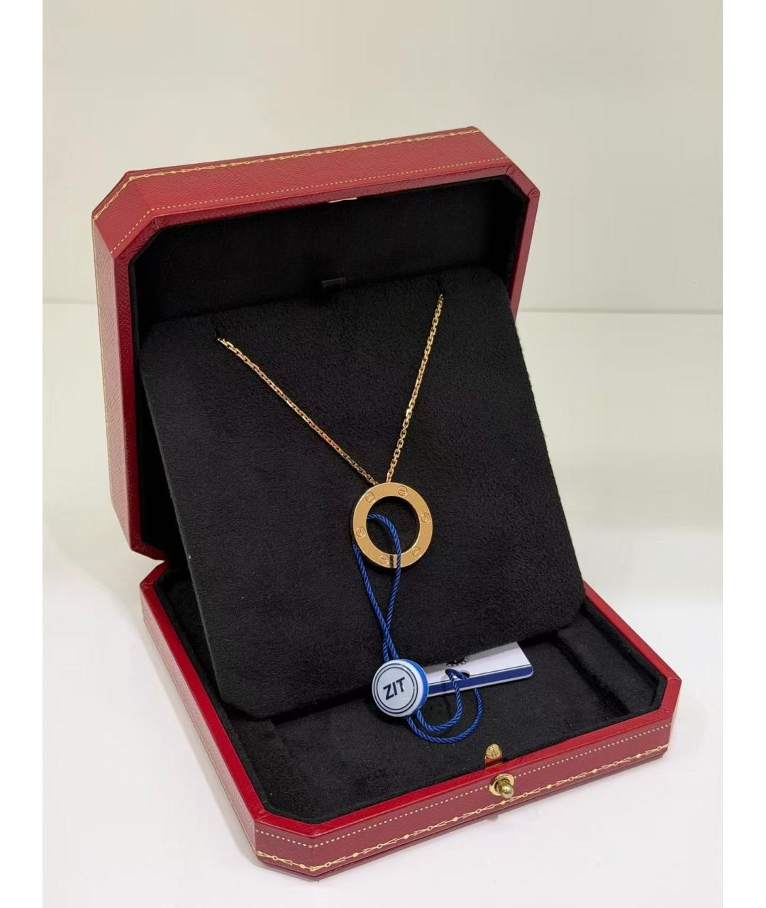 CARTIER Золотое колье из розового золота, фото 2