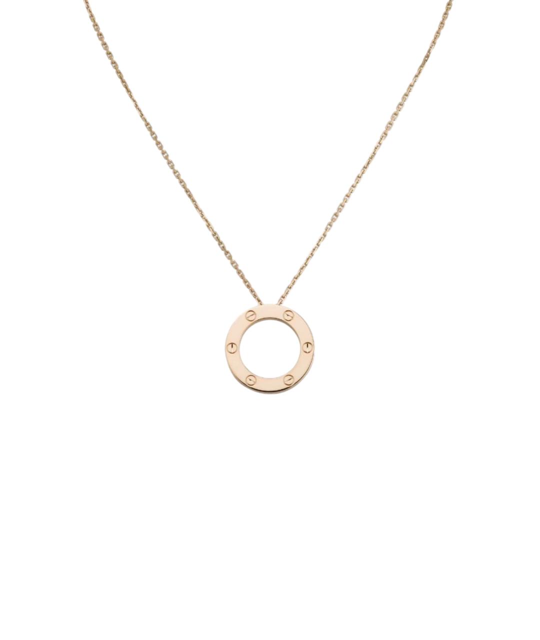 CARTIER Золотое колье из розового золота, фото 6