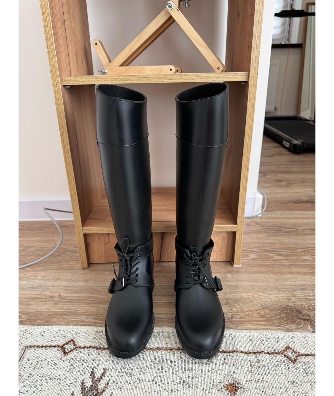 GIVENCHY Черные резиновые сапоги, фото 2