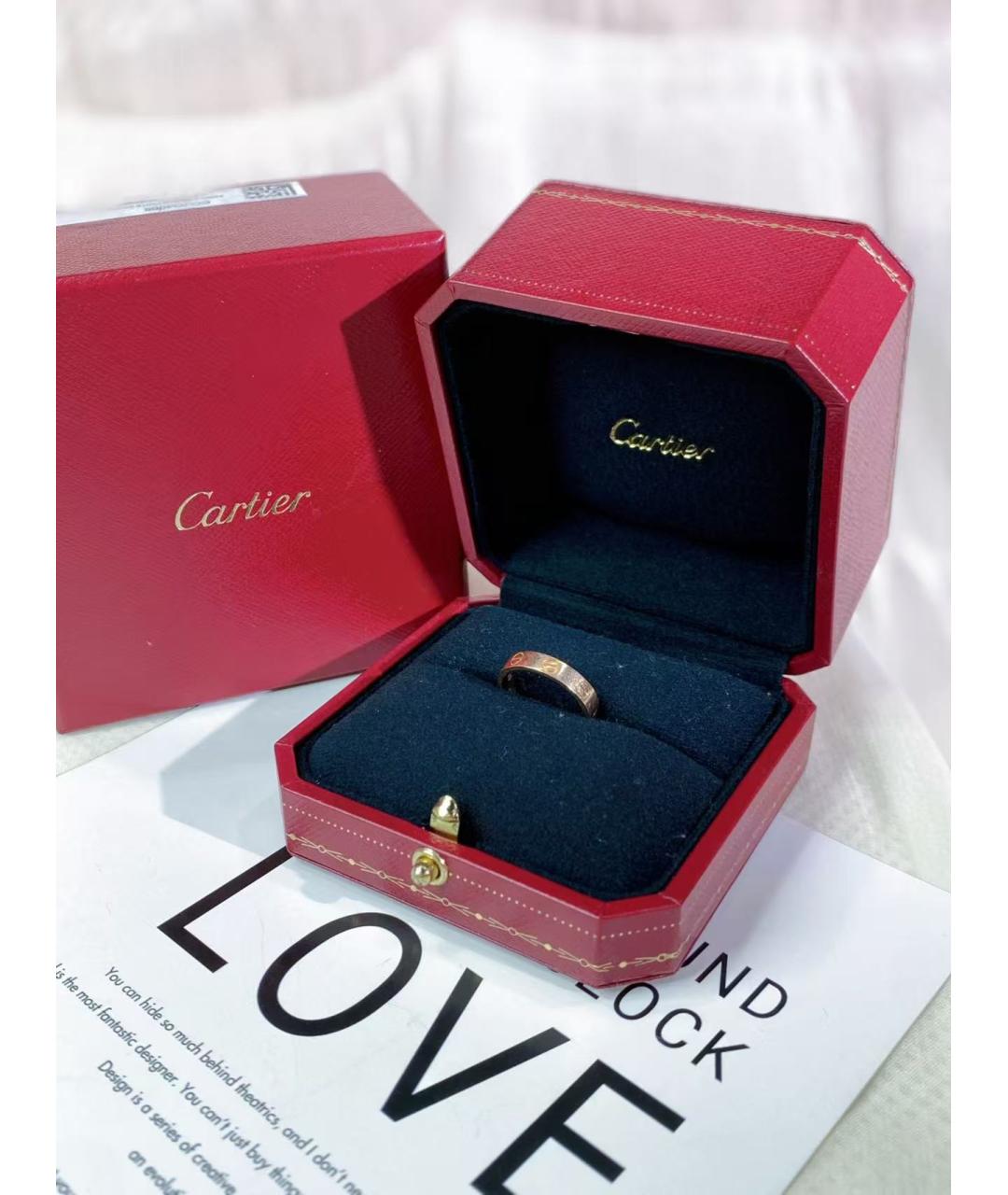 CARTIER Золотое кольцо из розового золота, фото 2