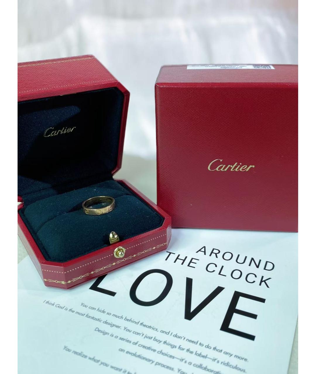 CARTIER Золотое кольцо из розового золота, фото 3