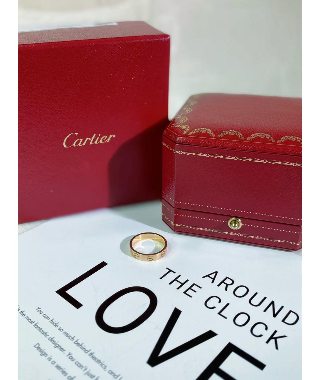 CARTIER Золотое кольцо из розового золота, фото 5