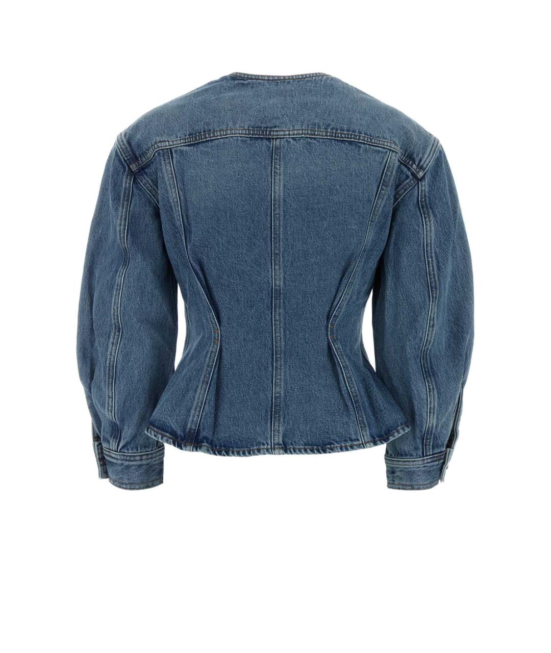 FRAME Синий хлопковый жакет/пиджак, фото 2