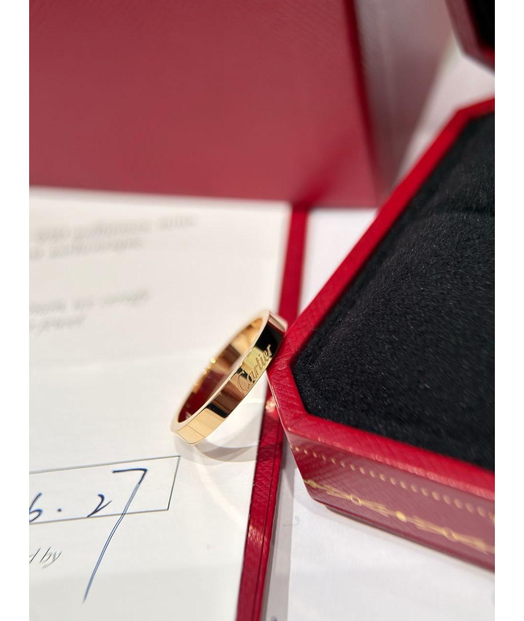 CARTIER Золотое кольцо из розового золота, фото 6